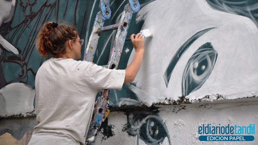 CEB pintando