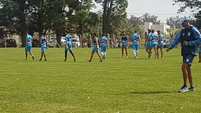 Santamarina se probó con Temperley
