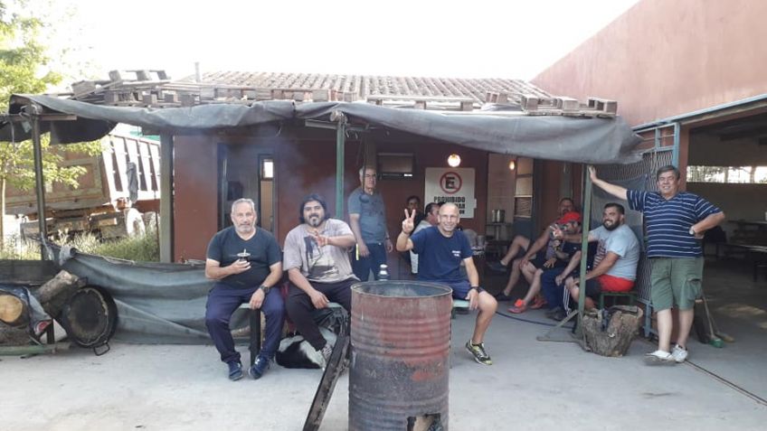 Colectan alimentos para las familias afectadas en el conflicto de Loimar