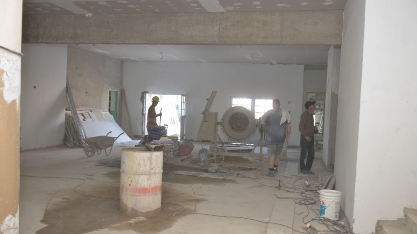 Para fines de marzo terminarían la ampliación y remodelación de la Secundaria Nº20