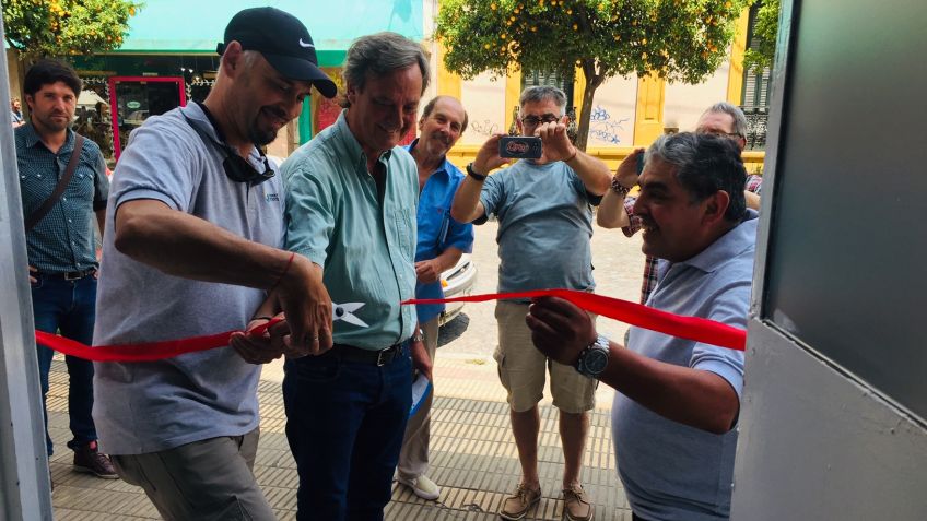 Autoridades participaron de la inauguración del nuevo local de Nuevo Amanecer