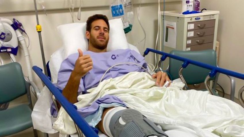 Delpo ya fue operado