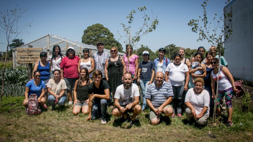 La Utep-Evita realizó un encuentro de agricultura urbana para generar más trabajo
