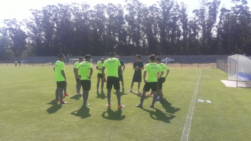 Santamarina se probó con Alvarado