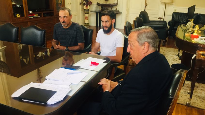 Lunghi recibió a Sergio Migon, finalista en Cosquín 2020