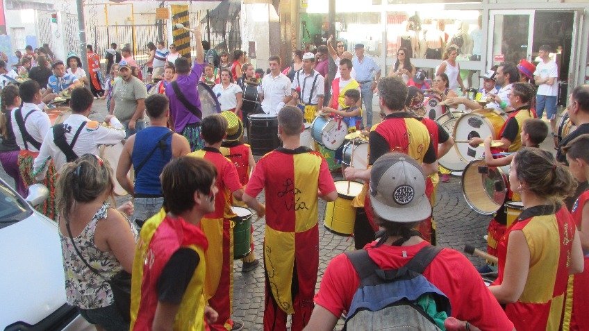 Con las llamadas, se inició el "Carnaval de mi Tandil"