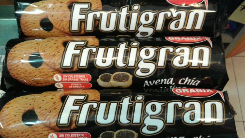 Retiran lotes de galletitas Frutigran de góndolas