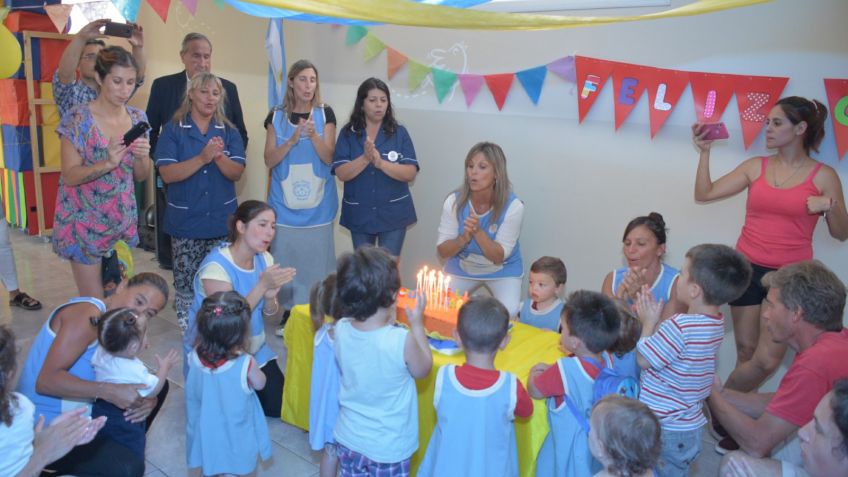 Lunghi participó del acto de inicio de año en Cocomiel