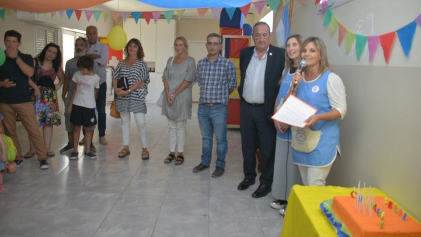 Lunghi participó del acto de inicio de año en Cocomiel