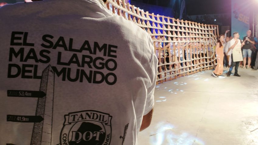 Hoy se intentará batir el record del salame más largo del mundo