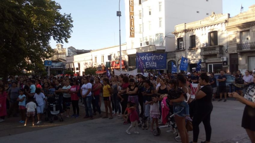 En Tandil se manifestaron contra la presencia del FMI