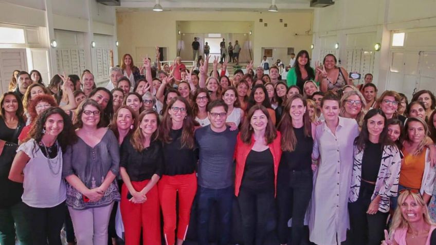 Garriz destacó la "voluntad política de colocar la lucha de las mujeres en un lugar activo y participativo"