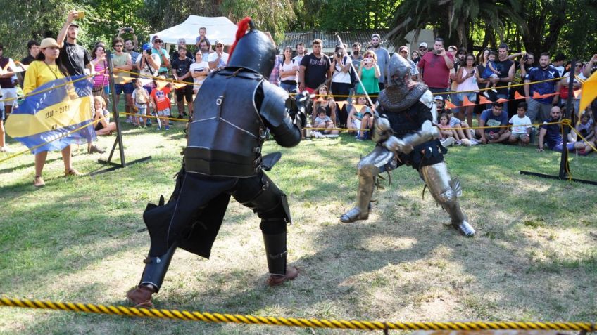 El combate medieval tuvo su encuentro en Tandil