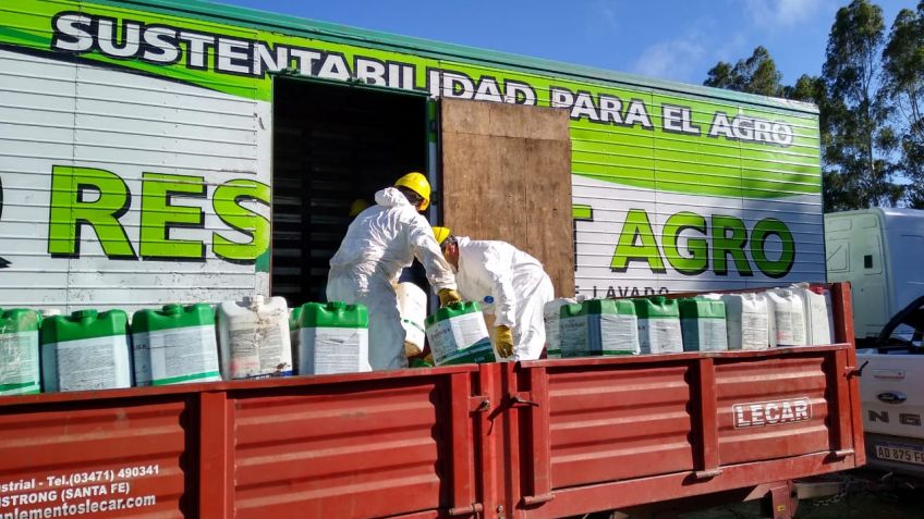Recolectaron más de cinco mil envases de fitosanitarios