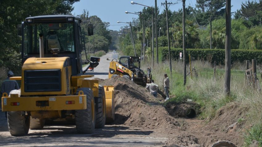 Comenzó la pavimentación de la Avenida Pedersen