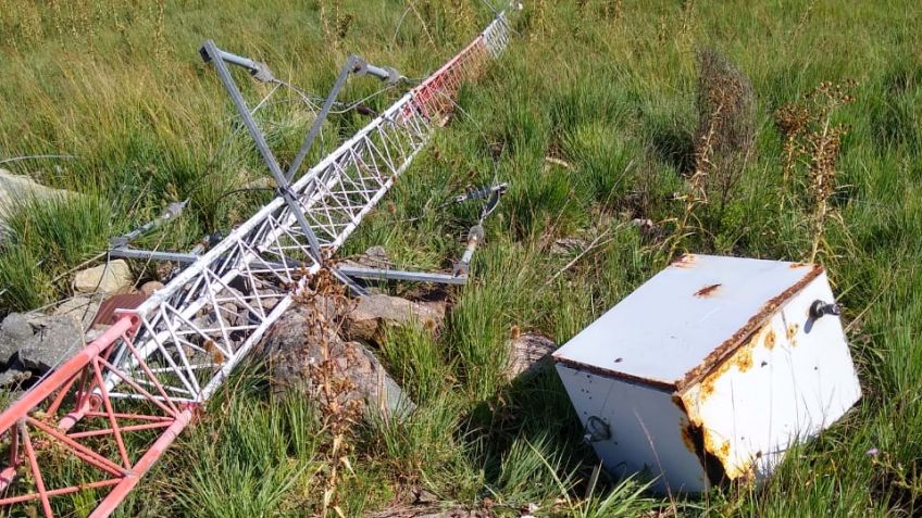 Robos y destrozos provocaron la salida del aire de Radio de la Sierra