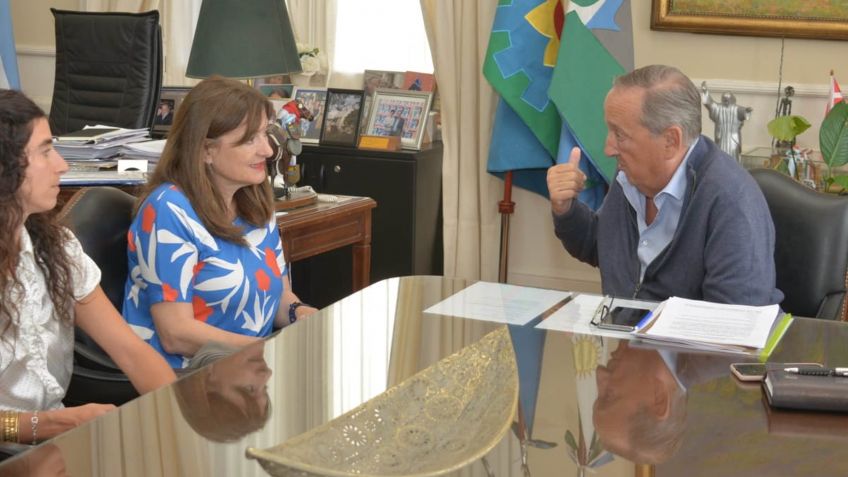 Lunghi se reunió con la Ministra de las mujeres, políticas de género y diversidad sexual