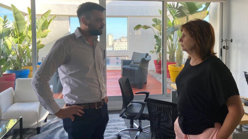 Juan Manazzoni se reunió con Patricia Bullrich