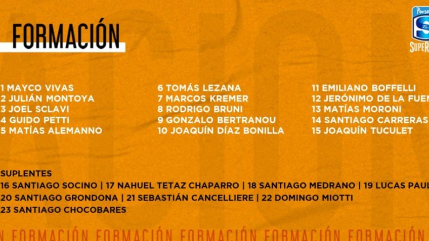 Rodrigo Bruni volverá a ser titular ante Sharks