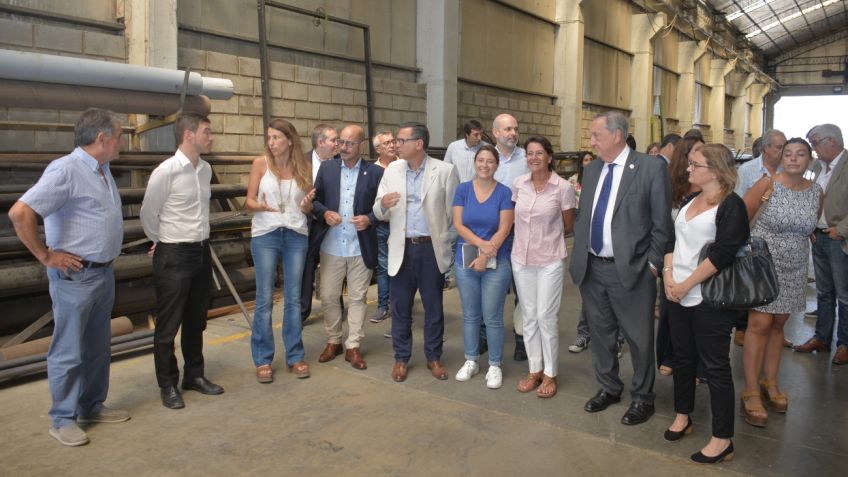 El Ministro de Producción cumplió con su agenda en Tandil