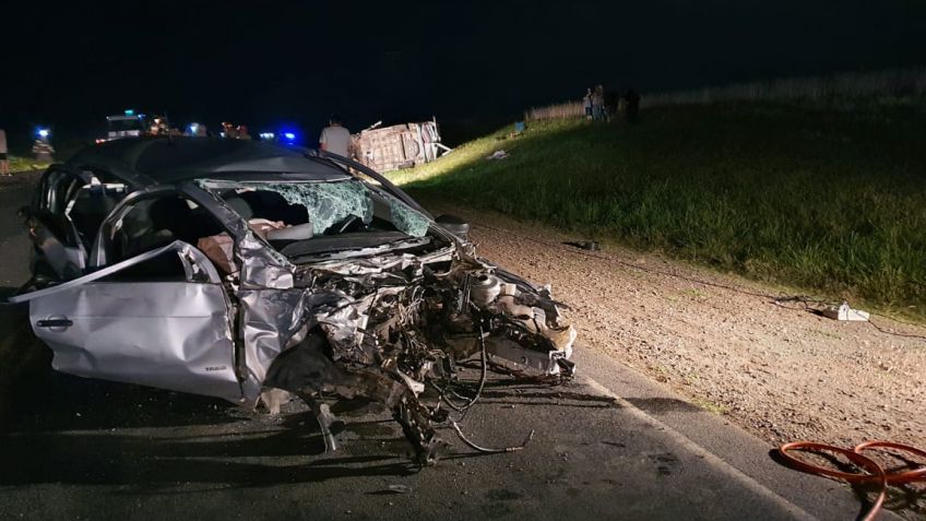 Murió una tandilense en choque en la Ruta 226