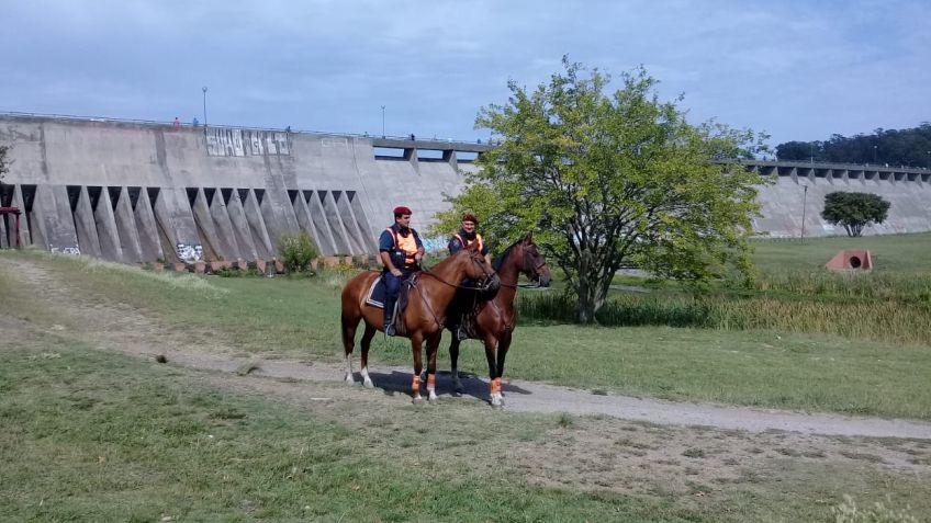 Caballería comenzó a realizar patrullajes en distintos puntos de la ciudad