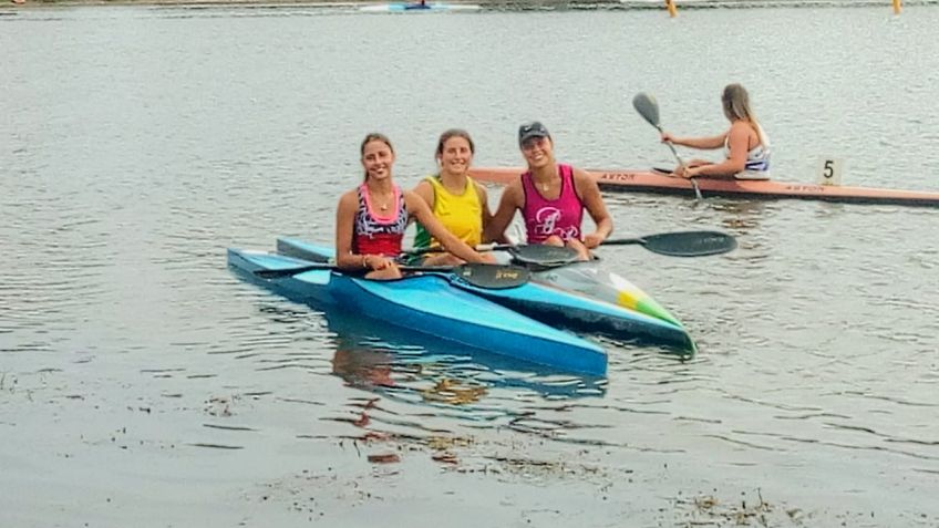 Amaiké Gopar, la mejor representante local del Selectivo Nacional de Canotaje Velocidad