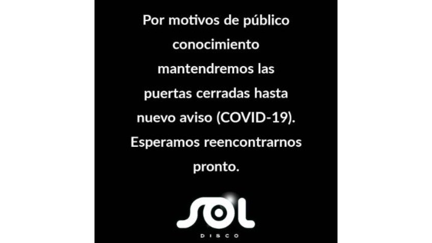 Los locales nocturnos cierran sus puertas