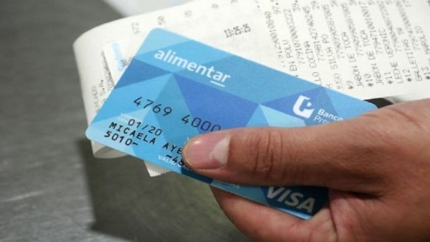La tarjeta Alimentar se entregará por Correo Argentino