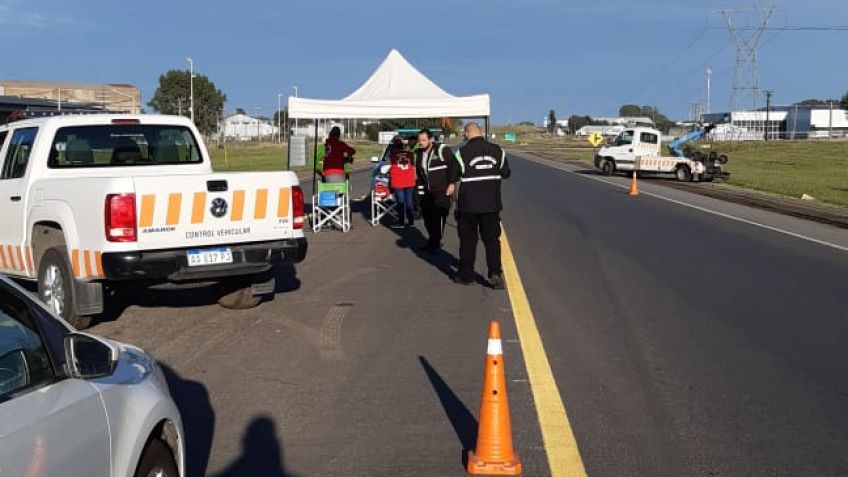 Comenzaron a funcionar los puestos sanitarios en las rutas