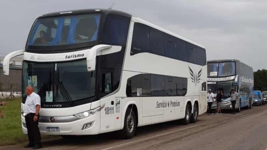 Interceptaron dos colectivos provenientes de Brasil: seis tandilenses aislados