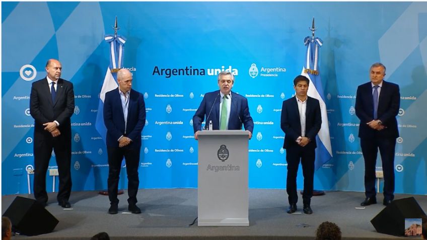 Se dictó el aislamiento social obligatorio en todo el país