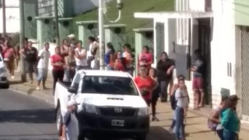 Largas filas en los cajeros automáticos de la ciudad