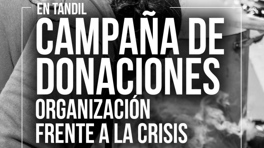 Campaña de donaciones para las organizaciones sociales