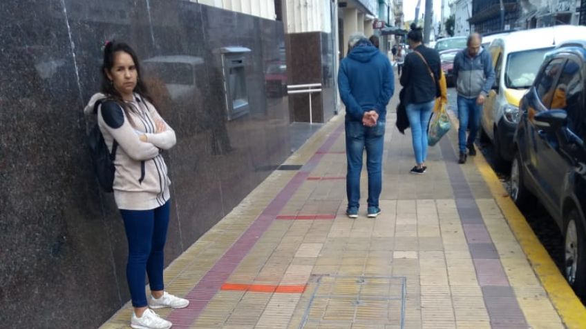 Señalización y mayor orden en los bancos