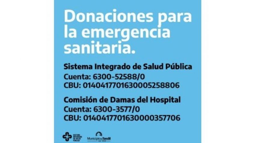 Las donaciones superaron los tres millones de pesos