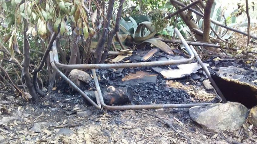 Incendiaron elementos de trabajo de artesanos de El Calvario