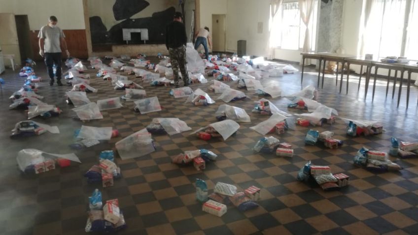La UTEP entrega alimentos en articulación con el Municipio