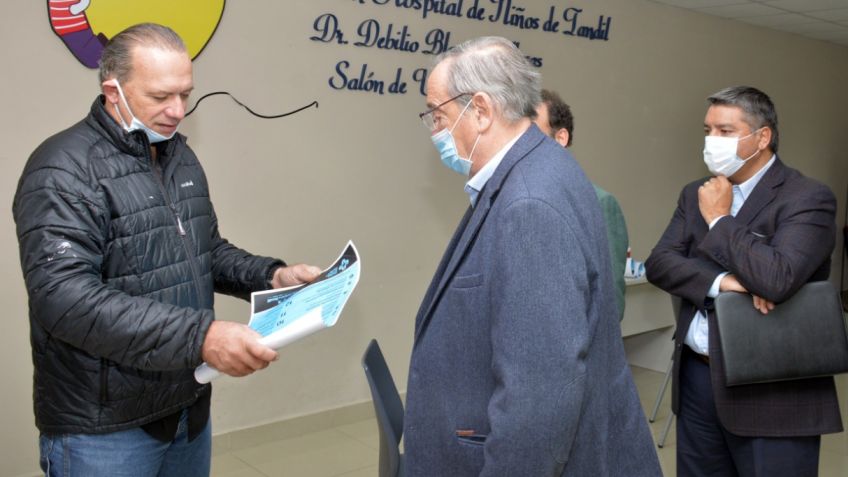 Lunghi, reconfortado tras la reunión con Sergio Berni