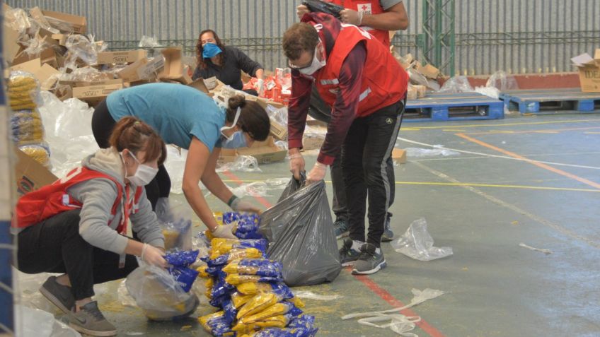 El Consejo Escolar completa la primera entrega de módulos alimentarios