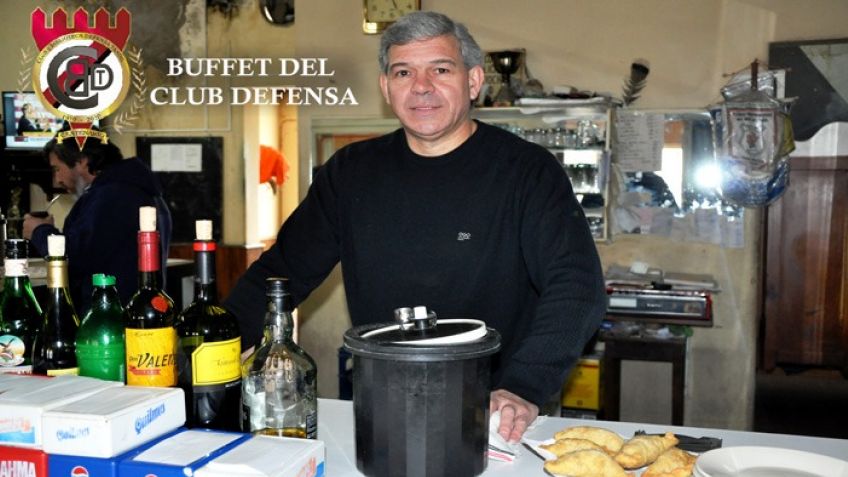 El Buffet del Club Defensa volvió con el delivery