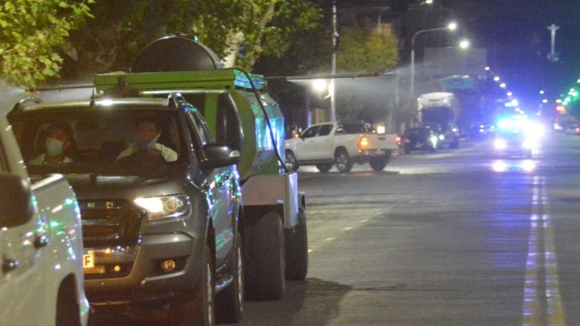  El Municipio realiza un nuevo operativo de desinfección