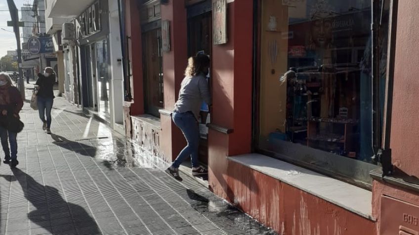 Volvió el comercio con la higiene como prioridad