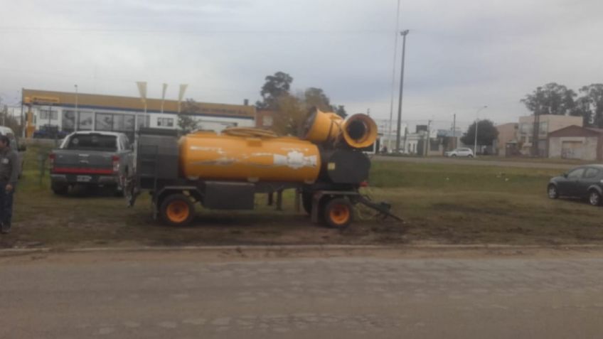 Negocio sin querer: hicieron una máquina para desinfectar la ciudad y les apareció comprador