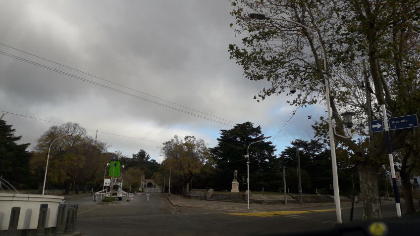 Viernes con cielo nublado