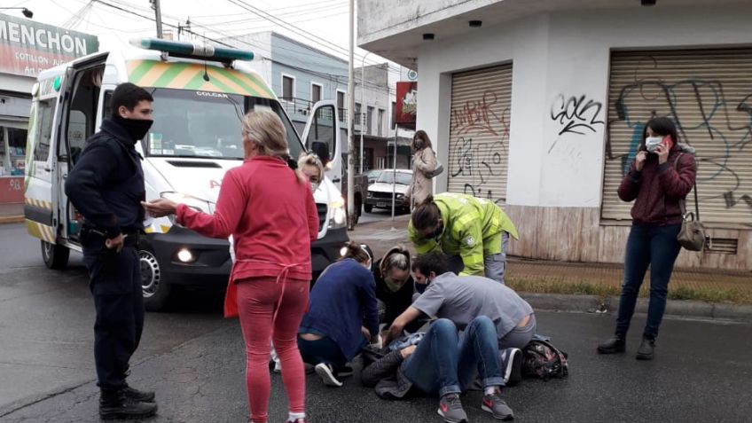 Una mujer con heridas leves tras ser atropellada