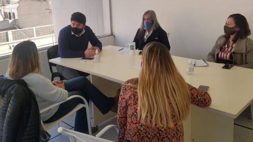 El titular de UDAI se reunió con representantes de la contra la Violencia de Género