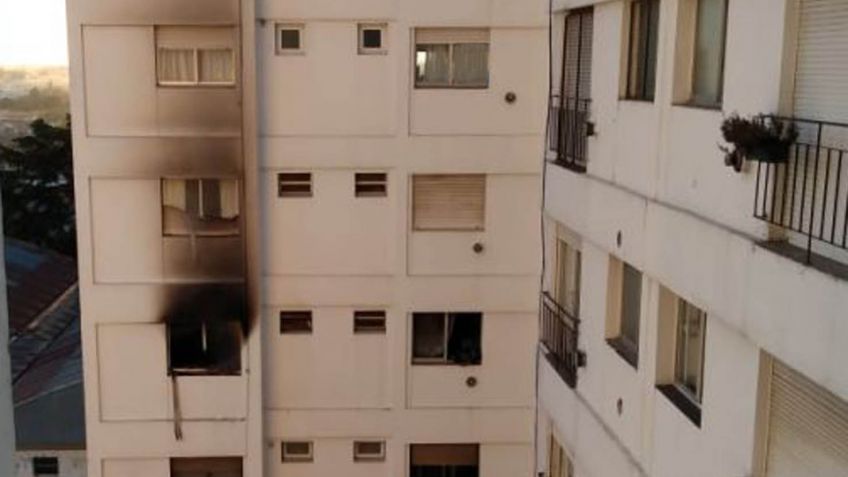 El edificio Berroetta sin gas