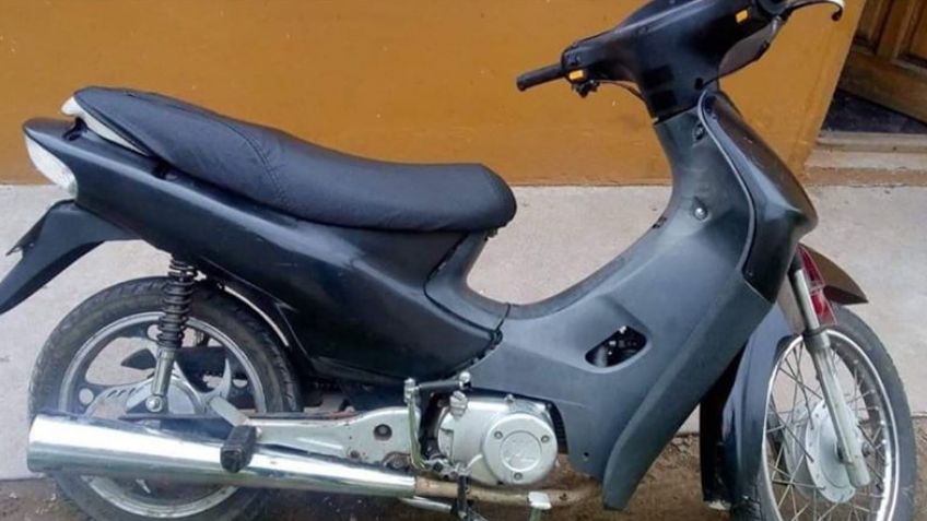 Robaron una moto en la vía pública