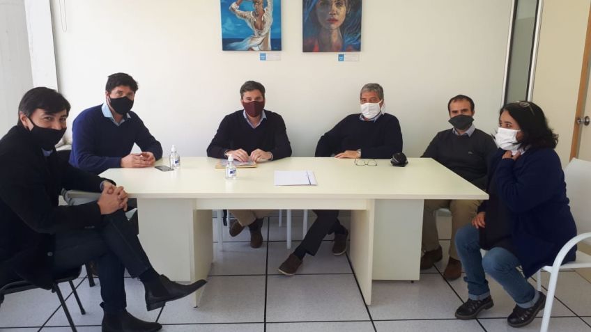 Funcionarios de Anses se reunieron con el Colegio de Escribanos de Tandil
